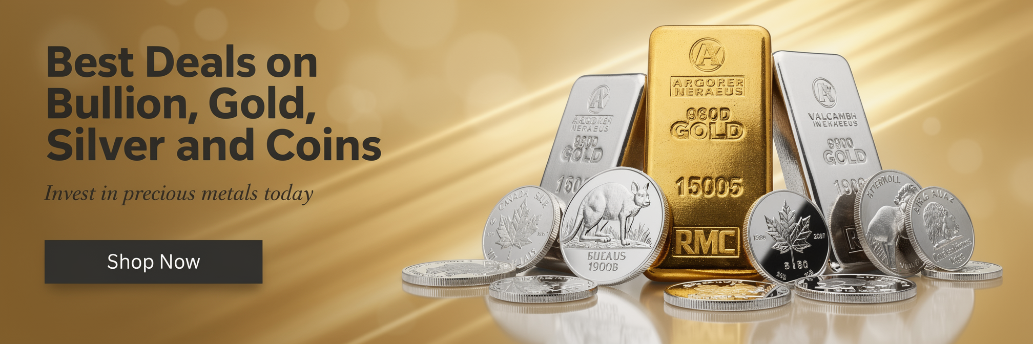 Best Deals on Gold, Silver & Coins